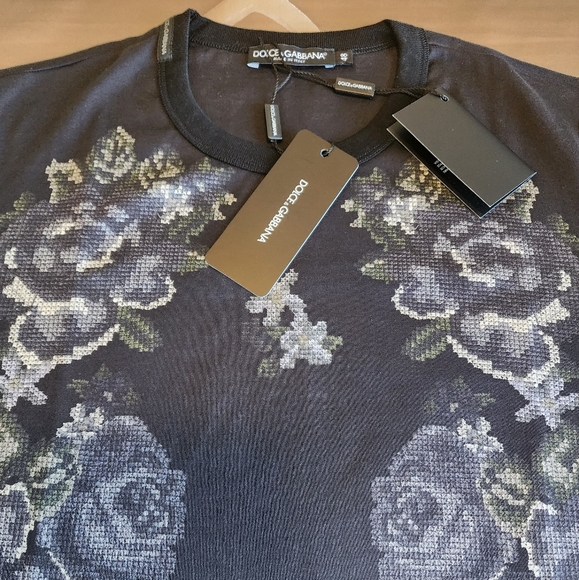 Men's Designer T-shirt - Dolce & Gabbana - Picture 3 of 3
